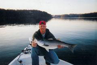 Allatoona Fishing for Stripers