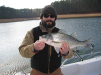 Striper Fishing on Lake Allatoona